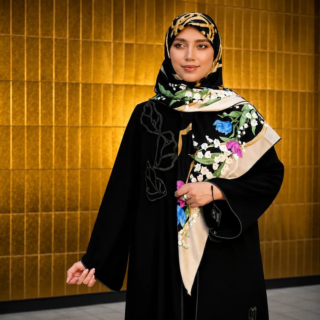 عبای شکوه طلایی