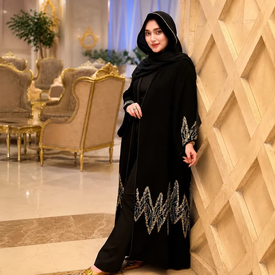 عبای شکوه نقره‌ای